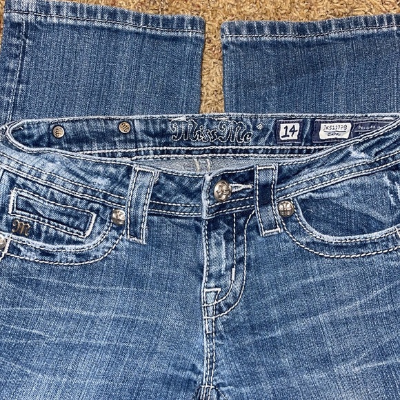 Miss Me Capris Girls Sz 14 - Picture 4 of 5